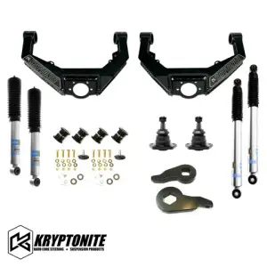 KRYPTONITE - KRYPTONITE STAGE 3 LEVELING KIT WITH BILSTEIN SHOCKS 2001-2010