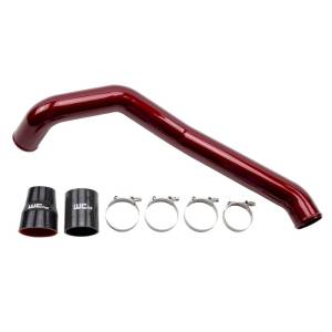 Wehrli Custom Fabrication - Wehrli Custom Fabrication 2004.5-2010 LLY/LBZ/LMM Duramax Driver (Hot) Side 3" Intercooler Pipe Kit - WCF100352