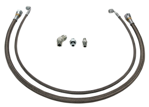 Wehrli Custom Fabrication - Wehrli Custom Fabrication Twin Turbo Oil Line Kit (S400) for LML Duramax - WCF100379