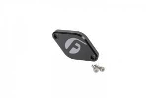 Fleece Performance - Fleece Performance Resonator Delete Plate Duramax LML 6061 Aluminum - FPE-LML-RES