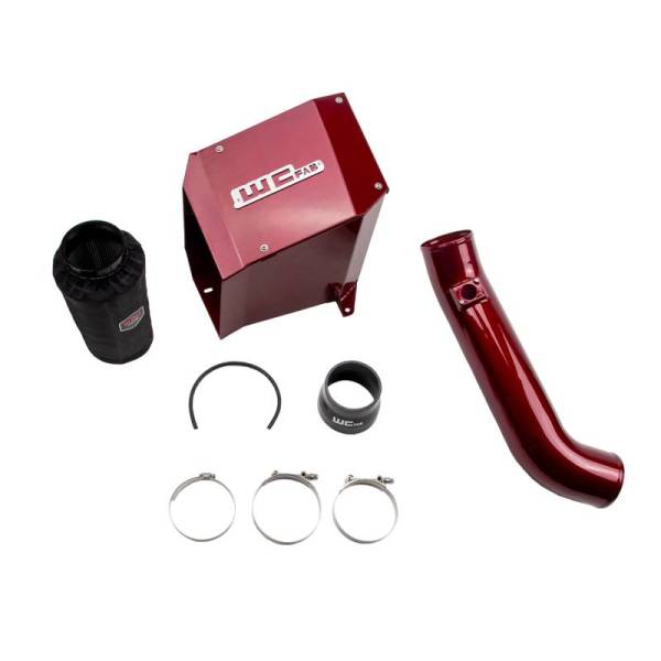 Wehrli Custom Fabrication - Wehrli Custom Fabrication 2001-2004 LB7 Duramax 4" Intake Kit with Air Box - WCF100190