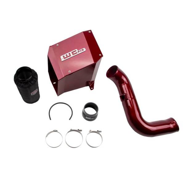 Wehrli Custom Fabrication - Wehrli Custom Fabrication 2004.5-2005 LLY Duramax 4" Intake Kit with Air Box - WCF100191