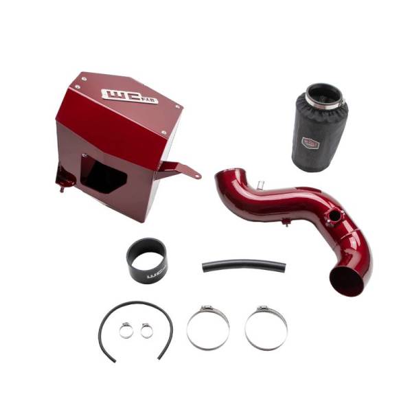 Wehrli Custom Fabrication - Wehrli Custom Fabrication 2010-2012 6.7L Cummins 4" Intake Kit with Air Box - WCF100875