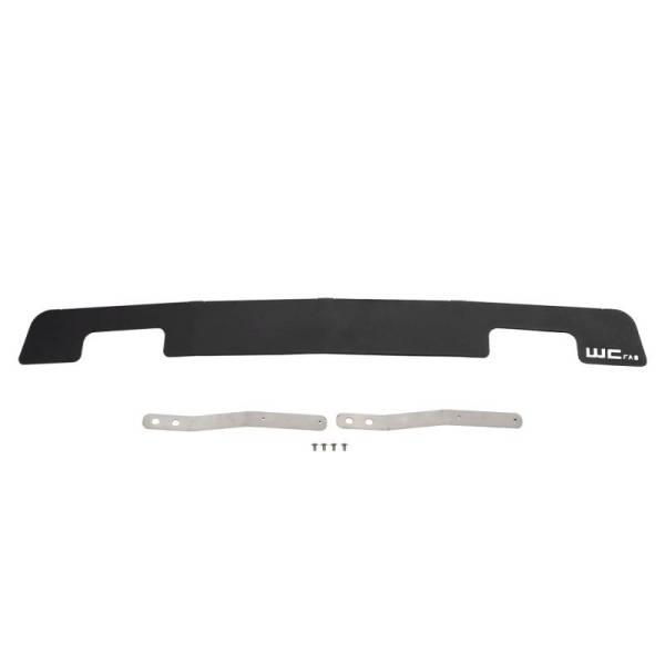 Wehrli Custom Fabrication - Wehrli Custom Fabrication 2011-2014 Chevrolet Silverado 2500/3500HD Lower Valance Filler Panel with Tow Hook Cutouts - WCF100368