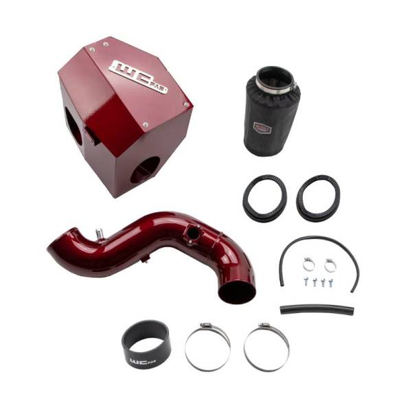 Wehrli Custom Fabrication - Wehrli Custom Fabrication 2013-2018 6.7L Cummins 4" Intake Kit with Air Box - WCF100881