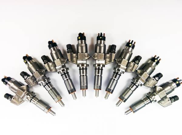 Dynomite Diesel - Dynomite Diesel Duramax 01-04 LB7 Brand New Injector Set 60 Percent Over 100hp - DDPNLB7-100