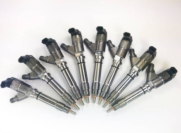 Dynomite Diesel - Dynomite Diesel Duramax 08-10 LMM Reman Injector Set 100 Percent Over - - DDPLMM-200