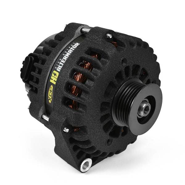 XDP Xtreme Diesel Performance - XDP Xtreme Diesel Performance Wrinkle Black HD High Output Alternator 2001-2007 GM 6.6L Duramax - XD355