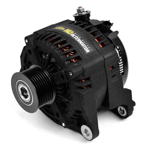 XDP Xtreme Diesel Performance - XDP Xtreme Diesel Performance HD High Output Alternator (New) Wrinkle Black 2007.5-2023 Dodge 6.7L Cummins - XD354