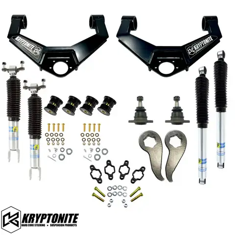 KRYPTONITE - KRYPTONITE STAGE 3 LEVELING KIT WITH BILSTEIN SHOCKS 2011-2019