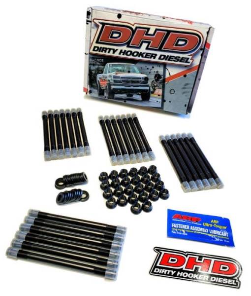 DHD - Dirty Hooker Diesel - DHD 800-067 TORQ Series 8740 Chromoly Cummins Head Studs 24V 6.7L 5.9L 1998.5-2021