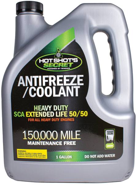 Hot Shot's Secret - Hot Shot's Secret 150K 50/50 GREEN ANTIFREEZE - 1 GALLON