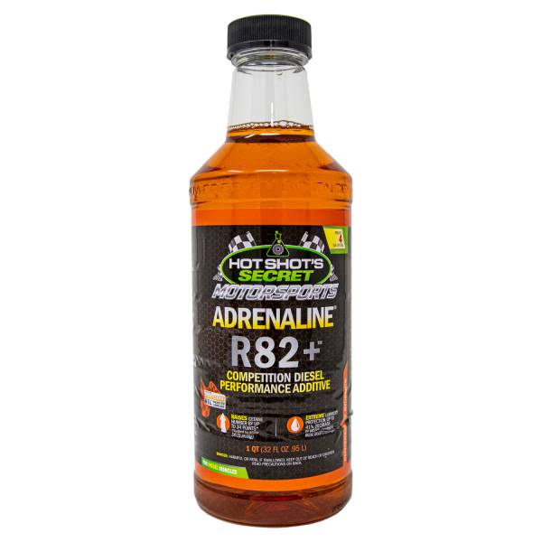 Hot Shot's Secret - Hot Shot's Secret ADRENALINE R82+ RACING DIESEL ADDITIVE - QUART