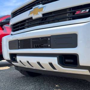 Wehrli Custom Fabrication - Wehrli Custom Fabrication 2015-2019 Chevrolet Silverado 2500/3500 HD Bumper Grille - WCF100290 - Image 5