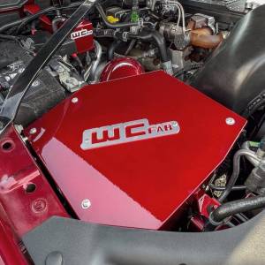 Wehrli Custom Fabrication - Wehrli Custom Fabrication 2019-2021 6.7 Cummins 5" Intake Kit with Air Box - WCF100315 - Image 6