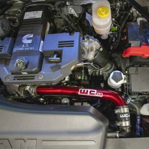 Wehrli Custom Fabrication - Wehrli Custom Fabrication 2019-2023 6.7L Cummins Standard Output (SO) Upper Coolant Pipe - WCF100223 - Image 4