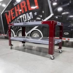 Wehrli Custom Fabrication - Wehrli Custom Fabrication 32 in. x 72 in. Modular Steel Work Bench - WCF25-3272-120 - Image 9