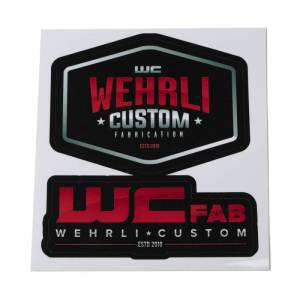 Wehrli Custom Fabrication - Wehrli Custom Fabrication Wehrli Custom Assorted Die Cut Sticker Sheet - - Image 2