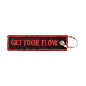 Wehrli Custom Fabrication - Wehrli Custom Fabrication Wehrli Custom Embroidered Key Tag - Get Your Flow - WCF100037 - Image 2