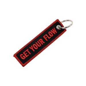 Wehrli Custom Fabrication - Wehrli Custom Fabrication Wehrli Custom Embroidered Key Tag - Get Your Flow - WCF100037 - Image 3