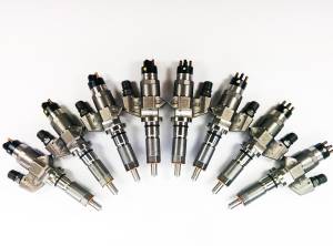 Dynomite Diesel - Dynomite Diesel Duramax 01-04 LB7 Brand New Injector Set 150 Percent Over SAC Nozzles - DDPNLB7-300 - Image 1
