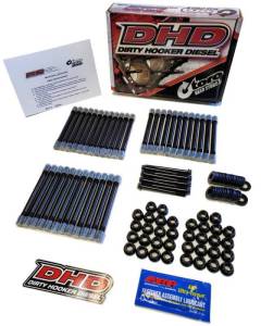 DHD - Dirty Hooker Diesel - DHD 800-026 TORQ Series 8740 Chromoly Duramax Head Studs 2001-2016 LB7 LLY LBZ LMM LML - Image 1